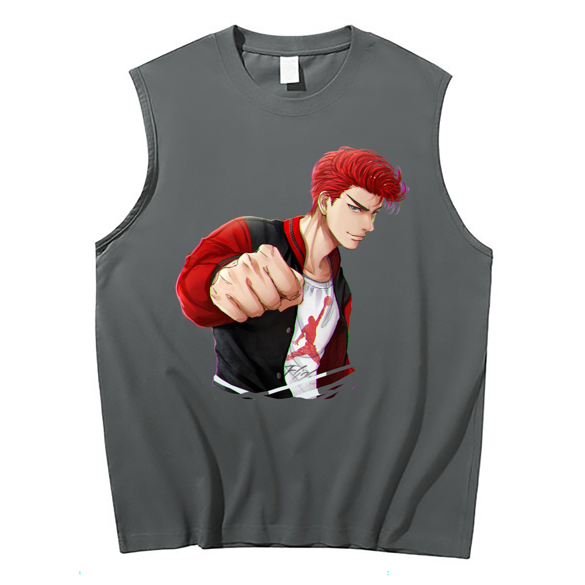 （画像用） SLAM DUNK／スラムダンク コットン100％タンクトップ（フロントプリント）